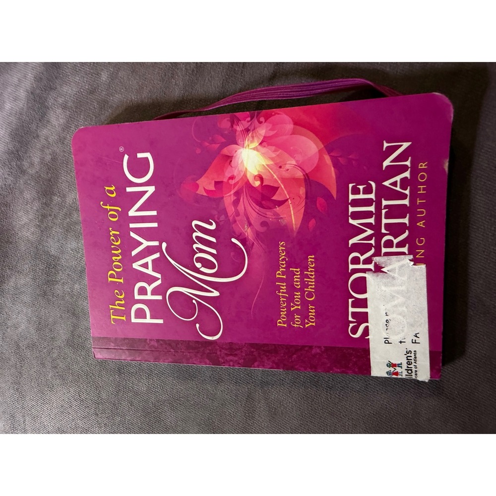 The Power of a Praying Mom Stormie Omartian Prayer Book Purple Softcover